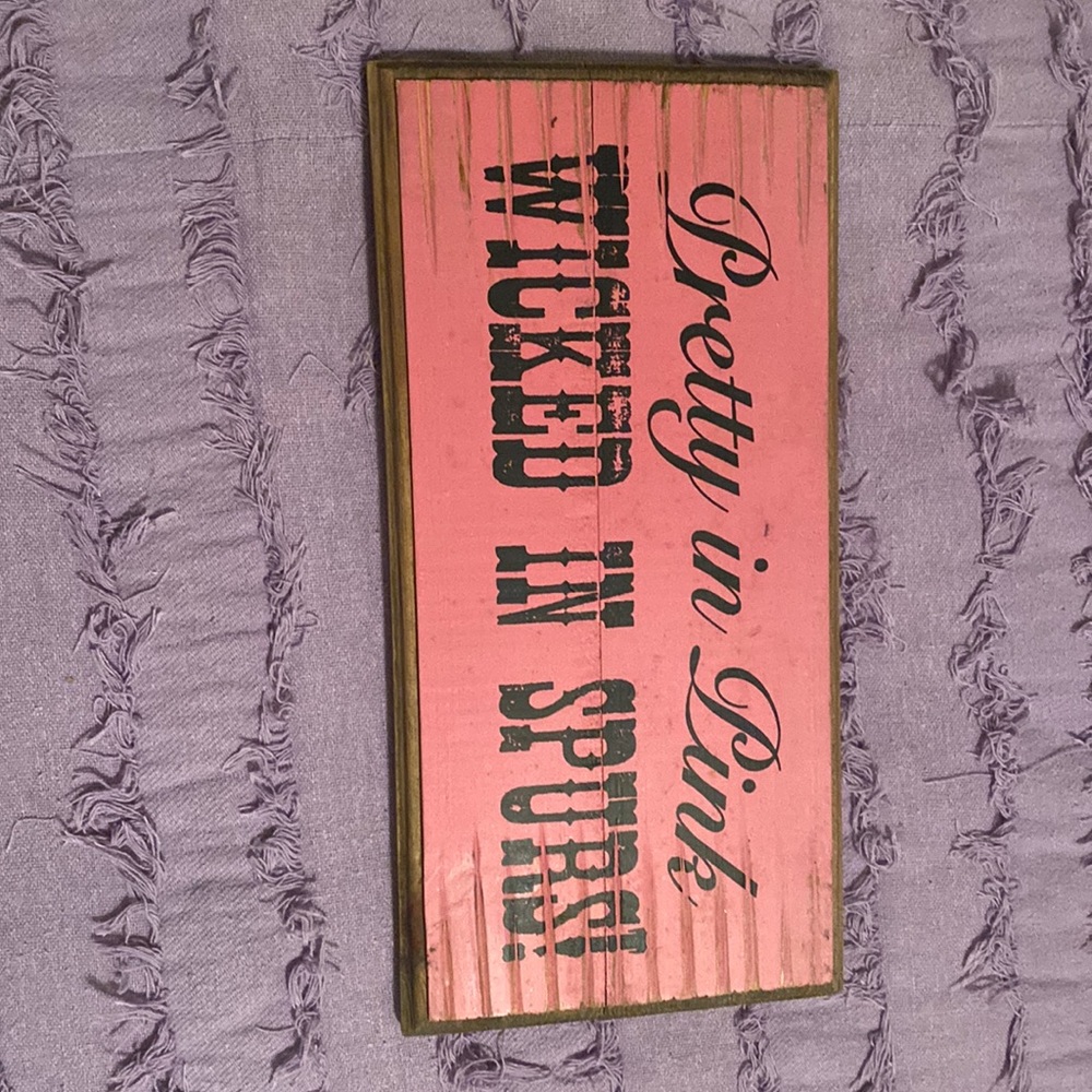 Brand new sign from hobby lobby